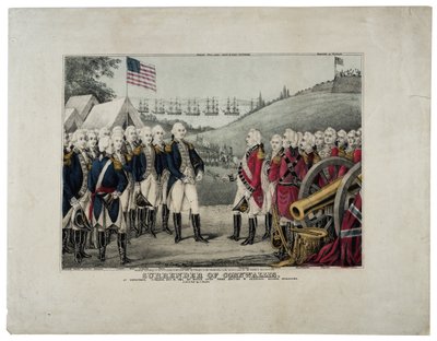 Surrender of Cornwallis, 1845 by James S. Baillie